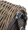 KRINES HOME Großer Pflanzkorb Rattan grau XXL Pflanzkübel Produktbild-Vorschau 6