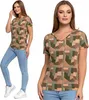 Moraj | Bluse Damen - XXL- Kurzarm - Modisches Muster - Produktbild-Vorschau 1