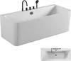 TroniTechnik® Badewanne SARIA Maße ca. 170 x 80 x 58cm Produktbild-Vorschau 3