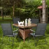 Set mit 4 klappbaren Terrassenstühlen mit Armlehnen, Produktbild-Vorschau 3