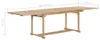 vidaXL Rozkládací zahradní stůl 180-280x100x75 cm teakový Náhled obrázku produktu 6