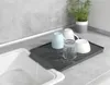 WENKO Tapis d'égouttement Linea Gris Vaisselle Aide cuisine Voir les images du produit 6