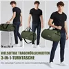 Borsa sportiva 35L verde militare con scomparto per le Anteprima dell’immagine prodotto 2