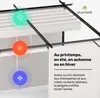 Blumfeldt Tonnelle 3x3m, Tonnelle de Jardin Extérieur avec Voir les images du produit 5