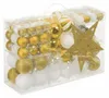 Relaxdays Weihnachtskugeln 101er Set, Kunststoff, Produktbild-Vorschau 7
