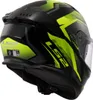 LS2 FF808 Stream II Fury Helm, schwarz/neon/gelb, XXS Produktbild-Vorschau 5
