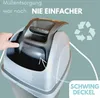 Mülleimer Groß Abfalleimer Küche Mülleimer Schwarz Produktbild-Vorschau 4