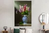 MuchoWow® Poster Stilleben - Vase - Blumen 120x180 cm - Produktbild-Vorschau 4