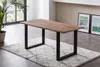 Esstisch Baumkante massiv Akazie stonefarben 180 x 90 cm Produktbild-Vorschau 8