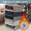5 Paar Herren Thermosocken Winter Warme Socken Wolle Socken Produktbild-Vorschau 4