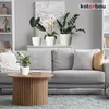 KOTARBAU® 2 pcs. pot de fleurs blanc intérieur rond ⌀ 12 cm Voir les images du produit 7