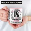 Trendation - 18er Geburtstag Tasse Geschenk Mädchen Jungen Produktbild-Vorschau 2