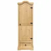 vidaXL Kleiderschrank Corona 55x52x170 cm Massivholz Kiefer Produktbild-Vorschau 4