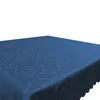 Tischdecke 160x300 cm Königsblau Damast Ornamente eckig Produktbild-Vorschau 5