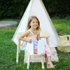 Montessori Tisch und Stuhl Set aus Holz für Kinder – Produktbild-Vorschau 5