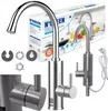 A collage of product images showing a faucet, its components, and packaging. Anteprima dell’immagine prodotto