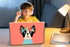 MuchoWow® Laptop Aufkleber Sticker Cover Hund - Blumen - Produktbild-Vorschau 3