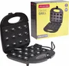 A black electric waffle maker with a box in the background. Anteprima dell’immagine prodotto