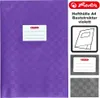 Herlitz Heftschoner DIN A4 geprägt (Bast) PP violett Produktbild-Vorschau 3
