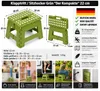 Klapphocker, Klapptritt 22 cm für Kinder faltbar bis 150 kg Produktbild-Vorschau 2