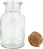 Fläschchen Set aus Glas 4 Stück mit Korkverschluss Produktbild-Vorschau