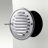 Griglia di ventilazione rotonda in metallo con rete Anteprima dell’immagine prodotto 4