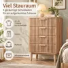 INONEFT Kommode, 60 cm breed, met 4 lades, dressoir met Productafbeelding-voorbeeld 3
