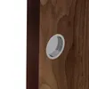 Griffmulden Set für Schiebetüren, rund, Nickel gebürstet, Produktbild-Vorschau 3