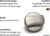 Drehgriff Durchmesser 46 mm Edelstahl gebürstet für Produktbild-Vorschau 3