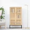 vidaXL Highboard 70x35x125 cm Holzwerkstoff Produktbild-Vorschau 2