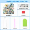 5D Ostern Diamond Painting Anhänger Gnom Bastelset Produktbild-Vorschau 6