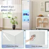 MODFU Vitrine - Meuble Vitrine Haut avec Portes Vitrées et Voir les images du produit 6