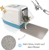 2x Katzenklo Matte Katzenstreu Katzentoilette Vorleger Produktbild-Vorschau 3