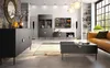 A modern living room with furniture and decor. Anteprima dell’immagine prodotto