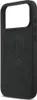 A black phone case with the Mercedes-Benz logo embossed on it, shown from a side angle. Anteprima dell’immagine prodotto