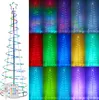 1.8M LED Spiral Weihnachtsbaum RGB Dimmbar Spiralbaum Produktbild-Vorschau 2