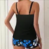 Costume Tankini Contenitivo Donna - Due Pezzi con Anteprima dell’immagine prodotto 4