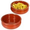 2x BERLIN Cazuela Schale bauchig Ø15,7cm Tonware Gr. M Voir les images du produit 1