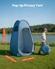 SucceBuy Pop-Up sprchový stan (119x119x210 cm) s rýchlou Náhľad obrázku produktu 2