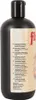 A black bottle with a label showing product information in multiple languages. Produktbild-Vorschau