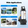 Schmutzwasserpumpe - Tauchpumpe - Edelstahl - Fördermenge Produktbild-Vorschau 7