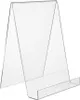 DIN A4 Buchstütze Hochformat aus transparentem Acrylglas / Produktbild-Vorschau 1