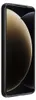 A black phone case is shown from a side angle, with the phone inside. Produktbild-Vorschau