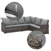 SVITA Monroe Garten-Lounge Set Meubles de jardin en Voir les images du produit 5