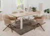 finori Ray 70A Stuhl, 2er-Set, Microfaser Vintage + Teddy Produktbild-Vorschau 3