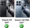 Verre trempé pour Xiaomi 14T / 14T PRO [2 pièces] Film de Voir les images du produit 2