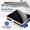 Aktivkohlefilter 2x passend wie Bosch 00361047 Kohlefilter Produktbild-Vorschau 2