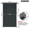 LZQ 250x160cm venkovní vertikální markýza Výsuvná Náhled obrázku produktu 2