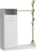 Armoire vestiaire Vicco Liria blanc/bambou 100x145cm avec Voir les images du produit 1