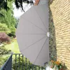 vidaXL Skládací boční ventilátor na terasu krémový 200 cm Náhled obrázku produktu 4